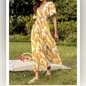 Beyond by Vera Giselle Maxi Dress